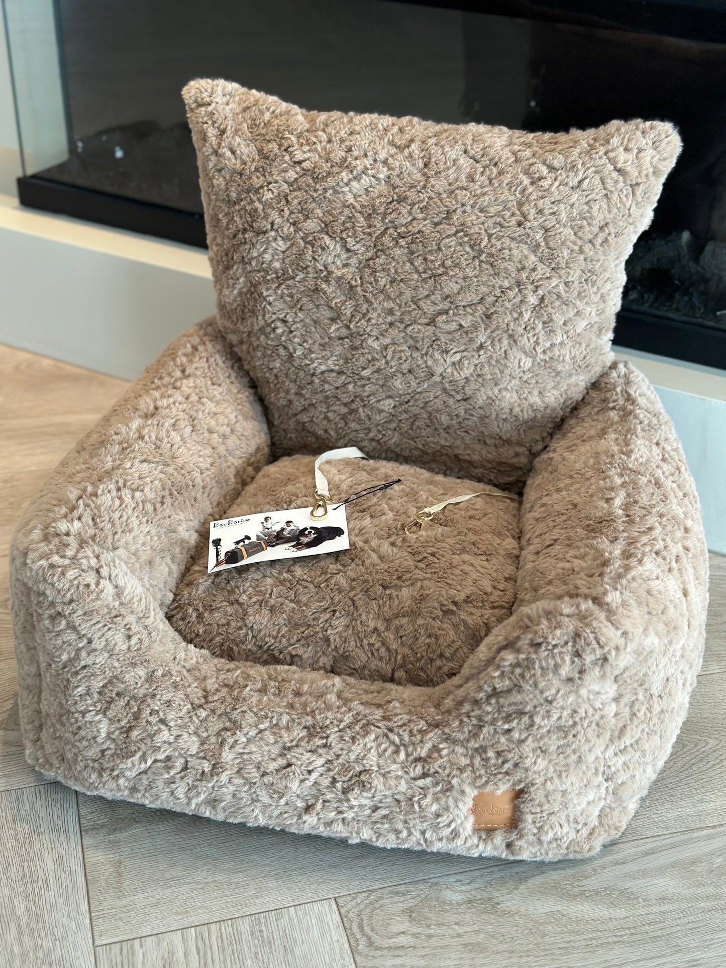 Autostoel ischia Brown