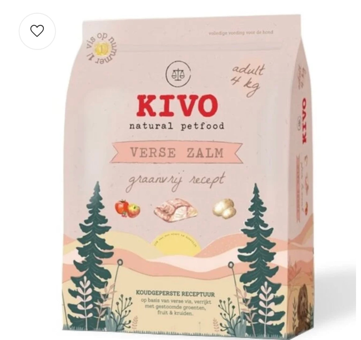 Kivo verse zalm 4 kilo