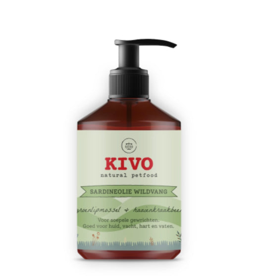 Kivo sardineolie groenlipmossel & haaienkraakbeen 500ml