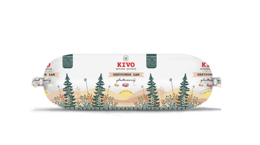 Kivo gestoomde lam 600gr
