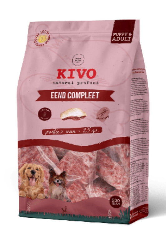 Kivo porties eend compleet