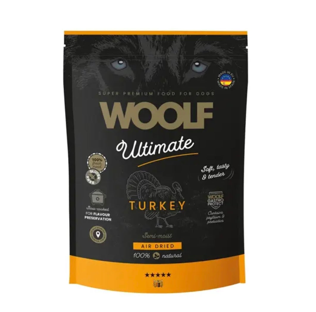 Woolf semi moist Turkey 1kg
