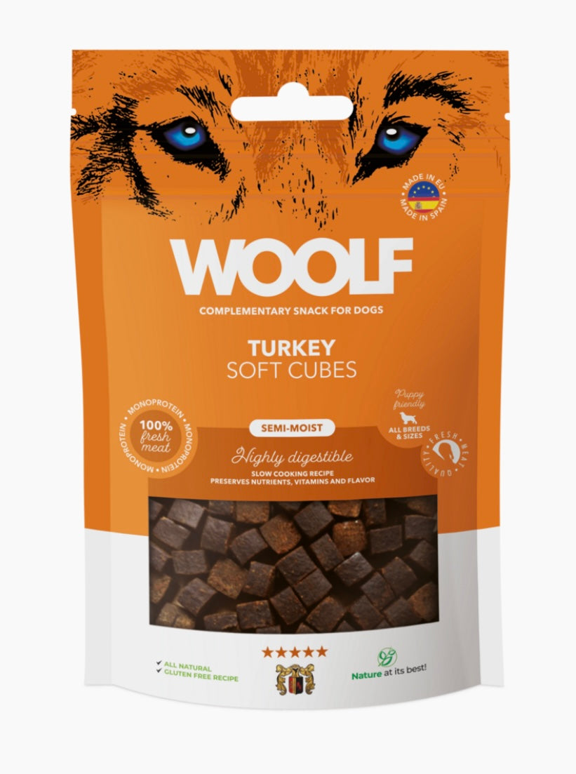 Woolf soft cubes duck 100 gr