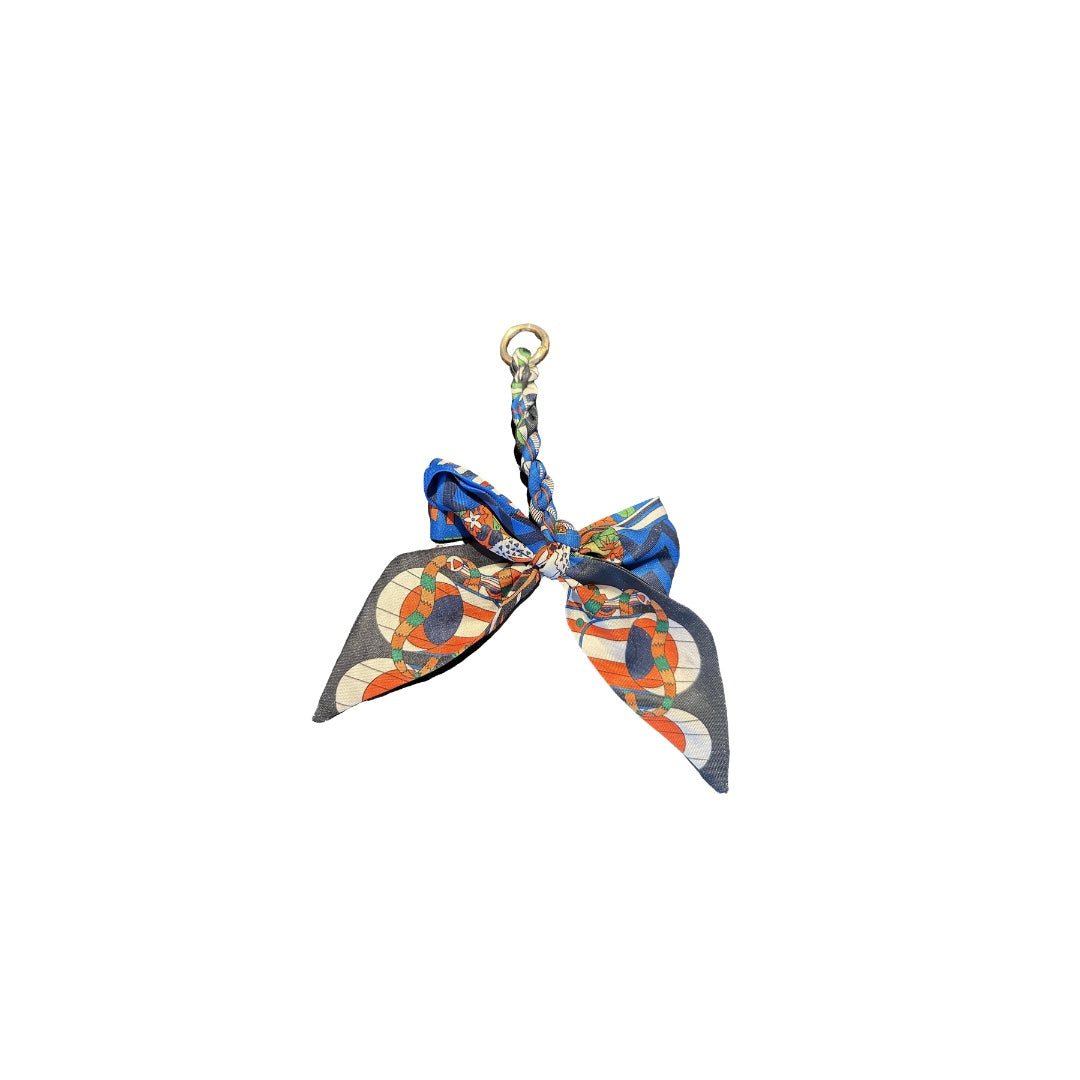 Bagcharm / Keychain Bow Blue