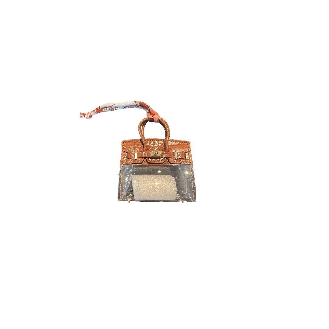Poopbagholder/Bagcharm Brown