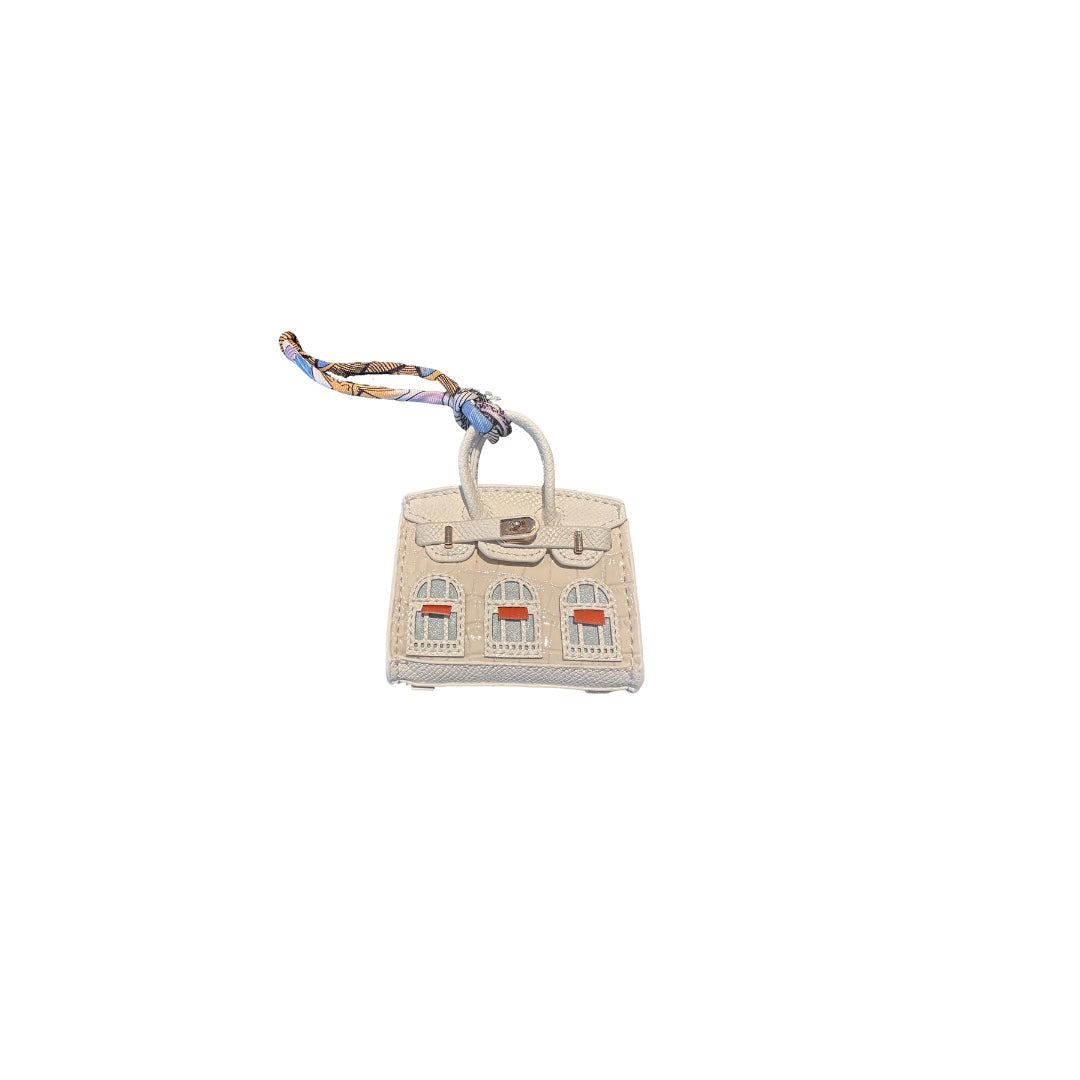 Poopbagholder/Bagcharm white